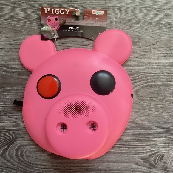 Piggy Mask, Official Piggy Game Costume Mask
Accessory, Single Kids Size (8+) - Picture 2 of 4